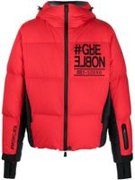 Moncler Grenoble padded hooded jacket - Rouge - thumbnail