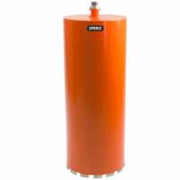 Spero 200mm Beton Diamantboor Dunwandig R1/2 - Nat gebruik - lengte 400mm - S800800