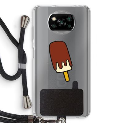 Frisco: Xiaomi Poco X3 NFC Transparant Hoesje met koord