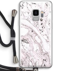 Mengelmoes: Samsung Galaxy S9 Transparant Hoesje met koord
