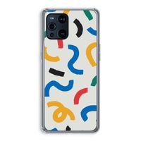 Illustratieve pop 2: Oppo Find X3 Transparant Hoesje