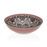 Saladekom Versa Roze Keramisch Porselein 22,5 x 9 x 22,5 cm