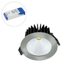 LC44151340  - P-LED recessed ceiling luminaire 4000K ch/satIP44 dim LC44151340