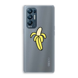 Banana: Oppo Find X3 Neo Transparant Hoesje