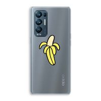 Banana: Oppo Find X3 Neo Transparant Hoesje