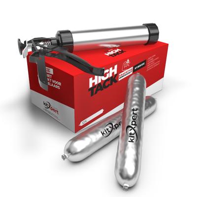 12x KitXpert High Tack 600ml + Kitspuit - Wit