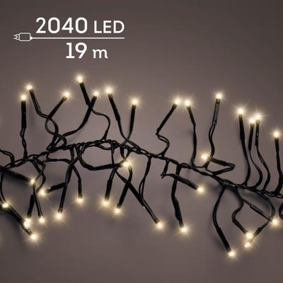 Clusterverlichting led 2040 lampjes soft gold