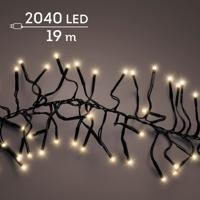Clusterverlichting led 2040 lampjes soft gold