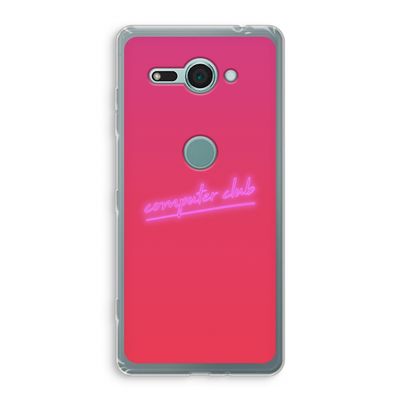 Vice Glow: Sony Xperia XZ2 Compact Transparant Hoesje