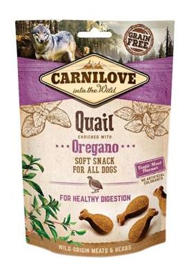 CARNILOVE SOFT SNACK KWARTEL / OREGANO
