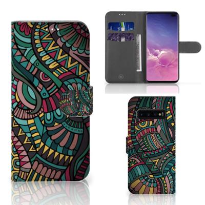 Samsung Galaxy S10 Plus | Telefoon Hoesje | Aztec