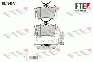 Remblokken set BL1846A4