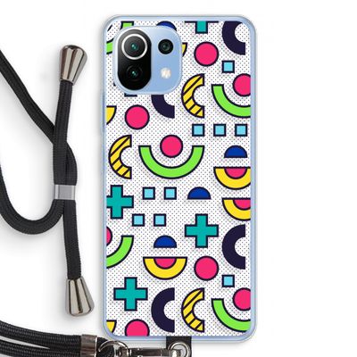8-bit N°6: Xiaomi Mi 11 Lite Transparant Hoesje met koord