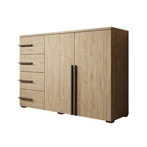 Meubella Dressoir Valetta - Eiken - 134 cm