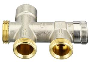 Danfoss RA-KE onderblok 1-pijps 1/2"-3/4". 40mm 013G3366