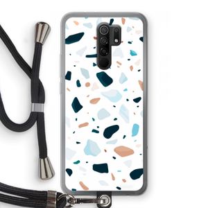 Terrazzo N°13: Xiaomi Redmi 9 Transparant Hoesje met koord