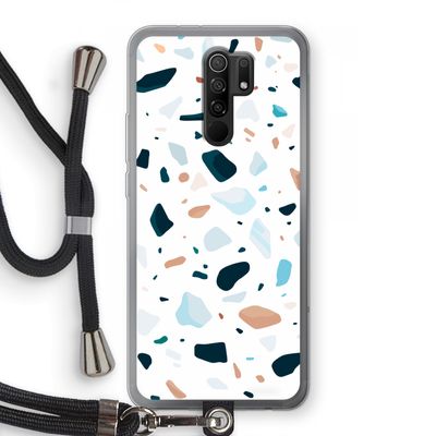 Terrazzo N°13: Xiaomi Redmi 9 Transparant Hoesje met koord