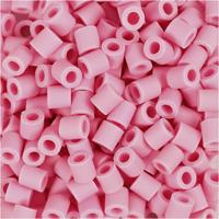 NABBI Biobeads van , afm 5x5 mm, gatgrootte 2.5 mm, medium, roze, 1000 stuk/ 1 doos