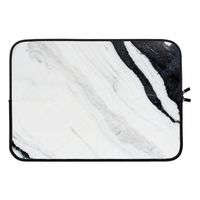 Elegante marmer: Laptop sleeve 13 inch