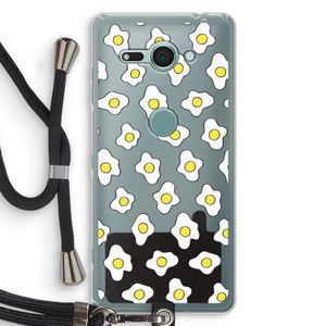Spiegeleitjes: Sony Xperia XZ2 Compact Transparant Hoesje met koord