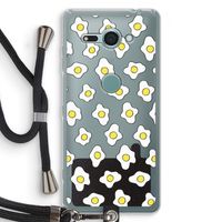 Spiegeleitjes: Sony Xperia XZ2 Compact Transparant Hoesje met koord