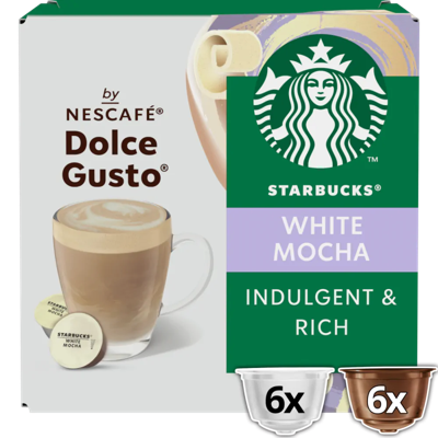 Starbucks Dolce Gusto White Mocha - 12 Cups