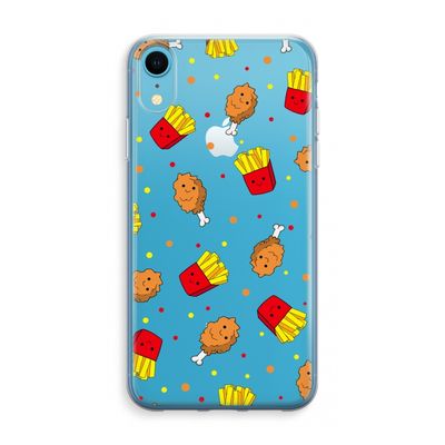 Chicken 'n Fries: iPhone XR Transparant Hoesje