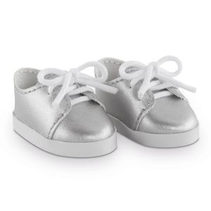 Corolle Ma - poppenschoenen zilver