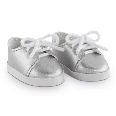 Corolle Ma - poppenschoenen zilver