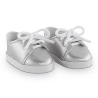 Corolle Ma - poppenschoenen zilver