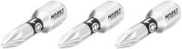 HAZET Bit 2216N-PZ1/3 · 1/4 inch (6,3 mm) zeskant massief · Pozidriv-profiel PZ · 3-delig · SW PZ1