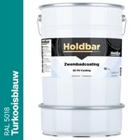 Holdbar Zwembadcoating Turkooisblauw (RAL 5018) 10 kg