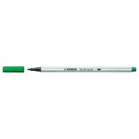 STABILO Pen 68 brush, premium brush viltstift, smaragd groen, per stuk - thumbnail