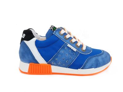 Blauwe Develab Veterschoenen