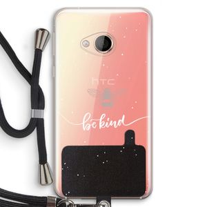 Be(e) kind: HTC U Play Transparant Hoesje met koord