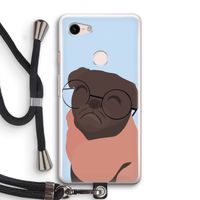 Ludo: Pixel 3 Transparant Hoesje met koord
