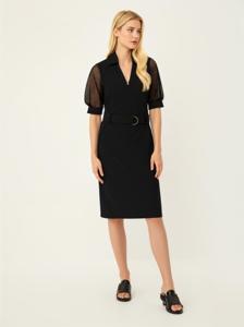 Zip73 Dress Mesh Z25/830/01/001 Jurk 001 Black