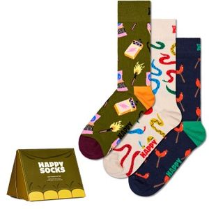 Happy Sock Happy Camper Socks Gift Set 3 stuks