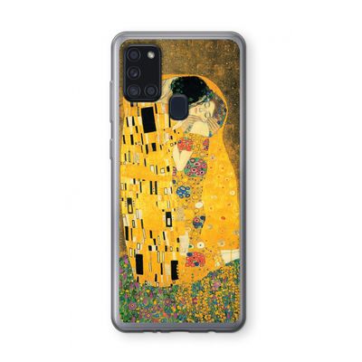 Der Kuss: Samsung Galaxy A21s Transparant Hoesje