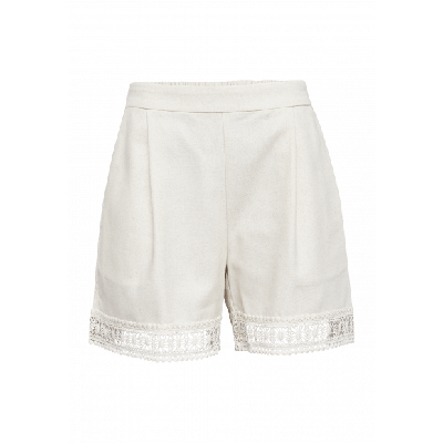 Sisters Point - Beige | Dames | Broek | Beige | XL | regular | Kamst mode