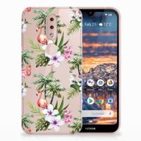 Nokia 4.2 | TPU Hoesje | Flamingo Palms Nokia 4.2 | TPU Hoesje | Flamingo Palms