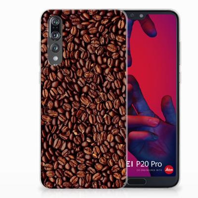Huawei P20 Pro | Siliconen Case | Koffiebonen