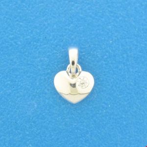 TFT Zilveren Ketting Hart Zirkonia 1,4 mm x 36-40 cm
