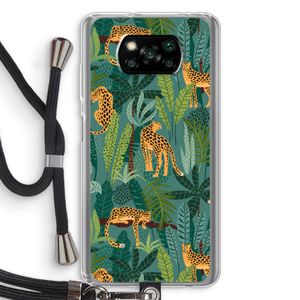Luipaard 2: Xiaomi Poco X3 Pro Transparant Hoesje met koord