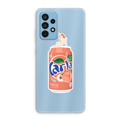 S(peach)less: Samsung Galaxy A52 Transparant Hoesje