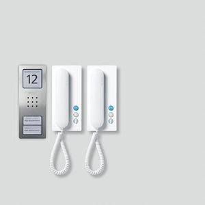 SET CA 812-2 E/W  - Door station set 2 phones SET CA 812-2 E/W