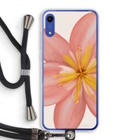Pink Ellila Flower: Honor Play 8A Transparant Hoesje met koord