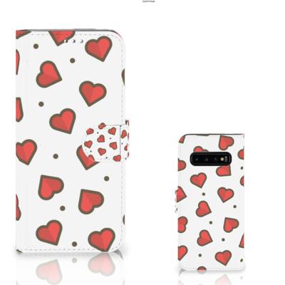 Samsung Galaxy S10 Plus | Telefoon Hoesje | Hearts