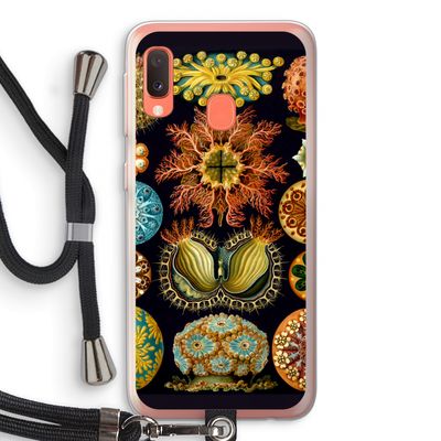 Haeckel Ascidiae: Samsung Galaxy A20e Transparant Hoesje met koord