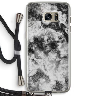 Onweer: Samsung Galaxy S7 Edge Transparant Hoesje met koord